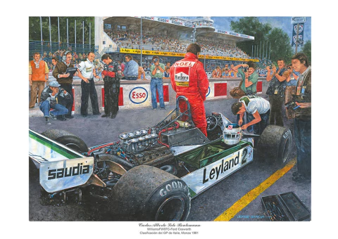 Reutemann Williams FW07C