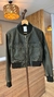 Campera Bomber Eco Cuero