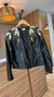 Campera Eco Cuero Bordada Lentejuelas
