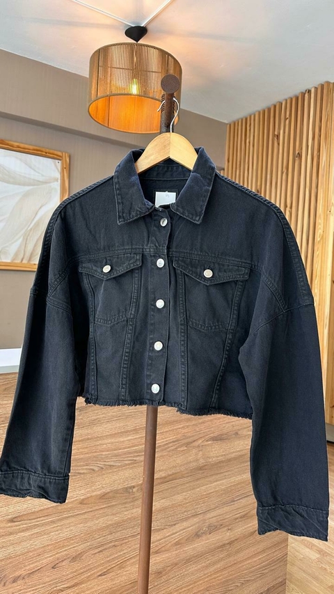 Campera Jeans Deflecada