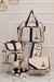 Kit Bolsas Maternidade BBkits - Coleção Londres