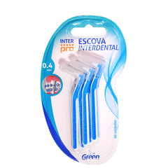 ESCOVA INTERDENTAL 0.4MM 6 UNIDADES INTER PRO-GREEN