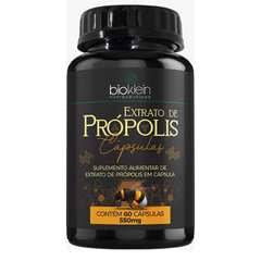 EXTRATO DE PRÓPOLIS  60 CÁPSULAS 550 MG-BIOKLEIN