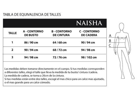 Tabla de talles