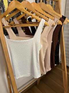 Musculosa stras PARIS