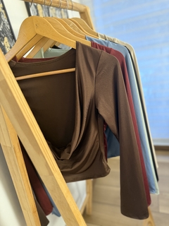 Blusa microfibra GOLDEN - NAISHA