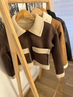 Campera gamuzada DELFINA - NAISHA