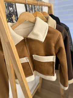 Campera gamuzada DELFINA - comprar online