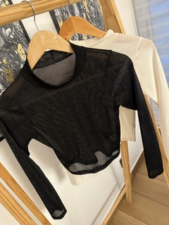Polera brillosa LALI - comprar online