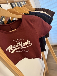 Remera modal Soft NEW YORK