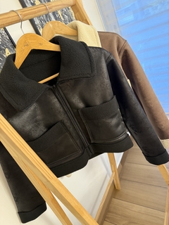 Campera gamuzada DELFINA - comprar online