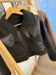 Campera gamuzada DELFINA