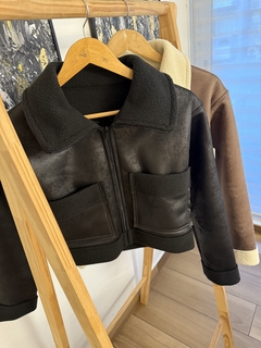 Campera gamuzada DELFINA
