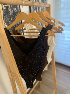 Body microfibra strass MARY - comprar online