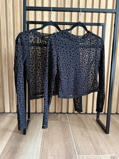 Remera microtul estampado LUXI
