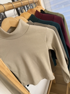 Sweater ribb gamuzado KAROL