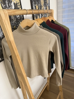 Sweater ribb gamuzado KAROL en internet