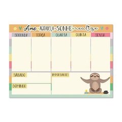 BLOCO PLANNER SEMANAL