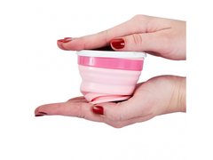 COPO RETRATIL PETIT - COR DE ROSA na internet