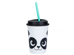 MINI COPO POP COM CANUDO - PANDA - comprar online