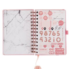 AGENDA 2020 COM POMPOM - COR DE ROSA na internet