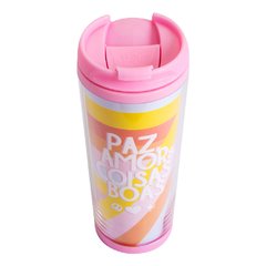 COPO TÉRMICO COLOR - PAZ AMOR E COISAS BOAS