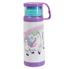 SQUEEZE TERMICA COM CANECA 350ML - UNICORNIO