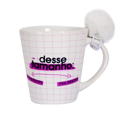 CANECA COM POM POM - TE AMO VÓ - comprar online