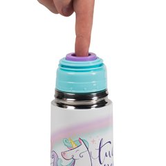 SQUEEZE TERMICA COM CANECA 350ML - UNICORNIO na internet