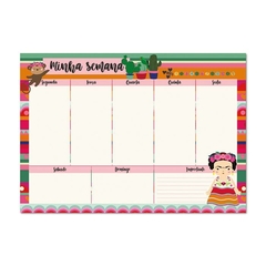 Imagem do BLOCO PLANNER SEMANAL