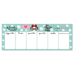 BLOCO PLANNER TECLADO - Coisa fofa papelaria