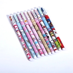 CONJUNTO CANETAS COLORIDAS - Coisa fofa papelaria