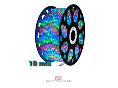 Manguera led multicolor 10mts uso exterior Navidad - comprar online