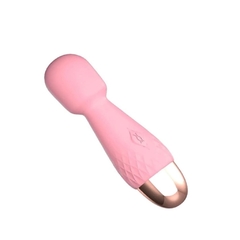 VIBRADOR MINI HITACHI LILO CON 10 TIPOS DE VIBRACIONES, EN SILICONA MEDICA Y CARGA USB