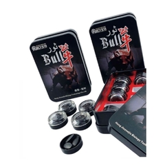 POTENCIALIZADOR SEXUAL MASCULINO BULL NEGRA (3 PASTAS)