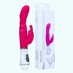 VIBRADOR SENCILLO VIBRADOR ECONOMICO DOBLE ESTIMULACION CON 10 TIPOS DE VIBRACION