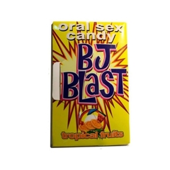 BJ BLAST CANDY POLVO DULCE EFERVESCENTE DE 5 GRAMOS