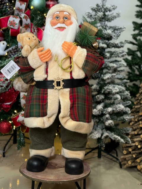 PAPAI NOEL EM PÉ - 80CM - comprar online
