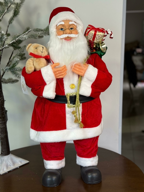 PAPAI NOEL EM PÉ - 80CM