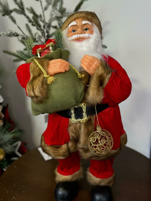 PAPAI NOEL EM PÉ - 80CM