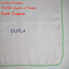Imagem do Fralda Banho Dupla C/ Capuz 70x120 (linha Cremer)
