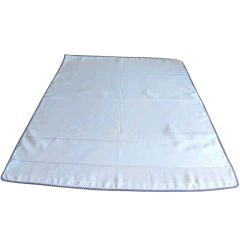 Fralda Passeio 78x80 Quadriculado com Faixa Linha Mabber - comprar online