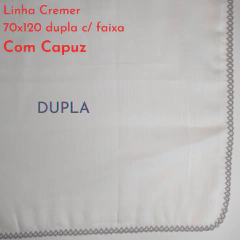 Imagem do Fralda Banho Dupla C/ Capuz 70x120 (linha Cremer)