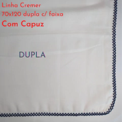 Fralda Banho Dupla C/ Capuz 70x120 (linha Cremer) - comprar online