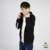 Imagen de Campera Cuello Alto Waiting de frisa - 804N Estampa Mangas Negro 2023