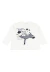 Remera Mangas Largas Crayon - Cata Gatito Blanco 2026