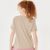 Remera Buddies Oversize Mangas Cortas - Luan Beige 2023 en internet