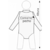 Traje de Baño Bodysuit Mangas cortas Ocean 5 - Roses Azul Marino 2023 en internet