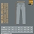 Pantalon de Gabardina Waiting - 765N Chino Coral 2024 - Fuerza Natural