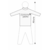 Traje de Baño Remera Mangas Largas y Piluso Ocean 5 con proteccion UV - Kit Rainbow Rosa 2023 - Fuerza Natural